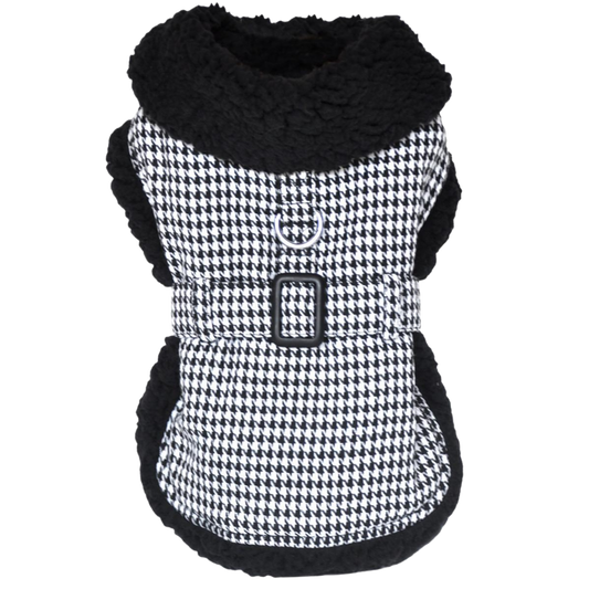 HOUNDSTOOTH-BLACK-WHITE-DOG-COAT