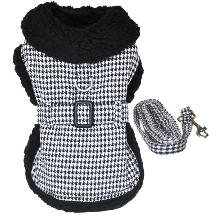 HOUNDSTOOTH-BLACK-WHITE-DOG-COAT