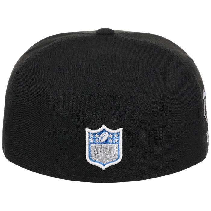 Detroit Lions NFL Black Dome New Era 59FIFTY