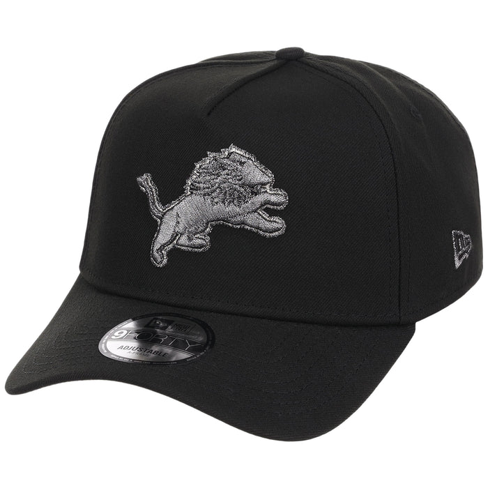 Detroit Lions NFL Liquid Titanium New Era 9FORTY