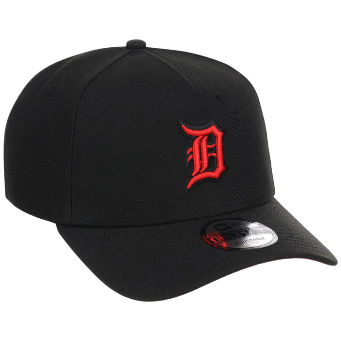 Detroit Tigers MLB Black x Red FASHION CORE New Era 9FORTY A-Frame