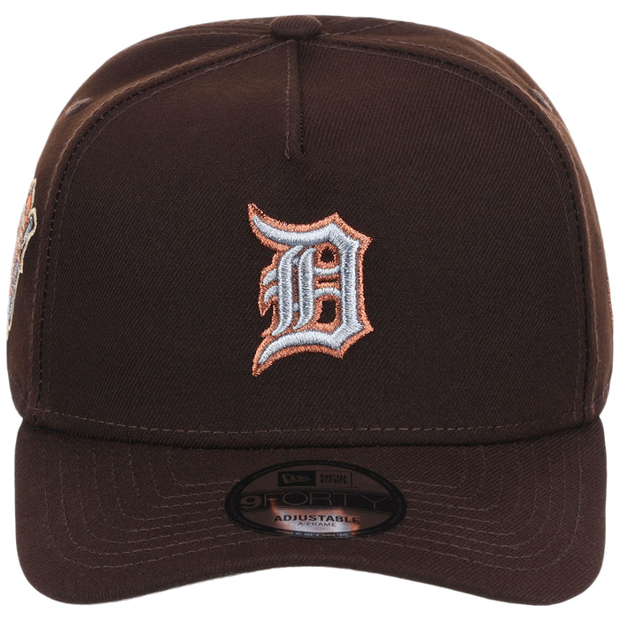 Detroit Tigers MLB Frosted Bark New Era 9FORTY A-Frame