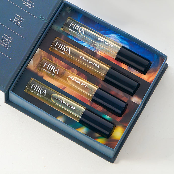 Discovery Set for Him | 4 X 10ML - HIRA FRAGRANCES
