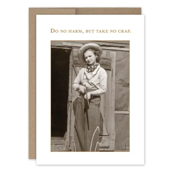 Do No Harm Birthday Card