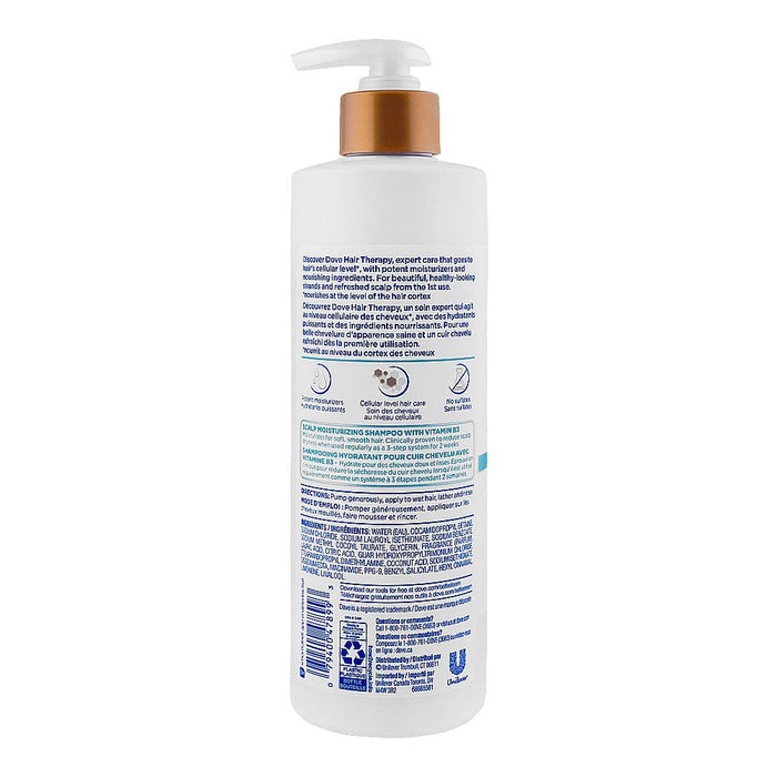 Dove Hair Therapy Dry Scalp Care Shampoo, 400 ml