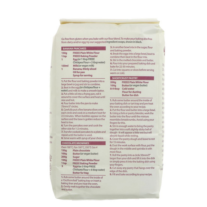 Doves Farm Freee Plain White Flour Gluten Free 1kg