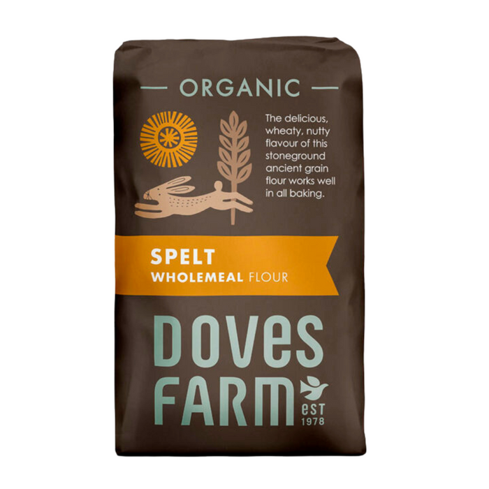 Doves Farm Organic Wholemeal Spelt Flour 1kg