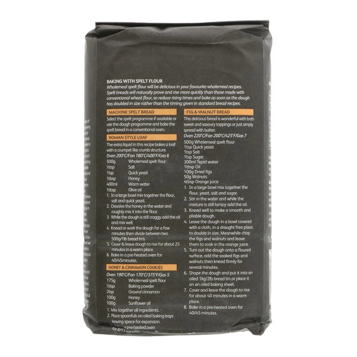 Doves Farm Organic Wholemeal Spelt Flour 1kg