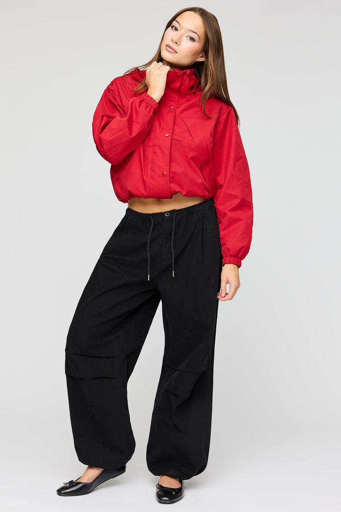 Drawstring Parachute Pant