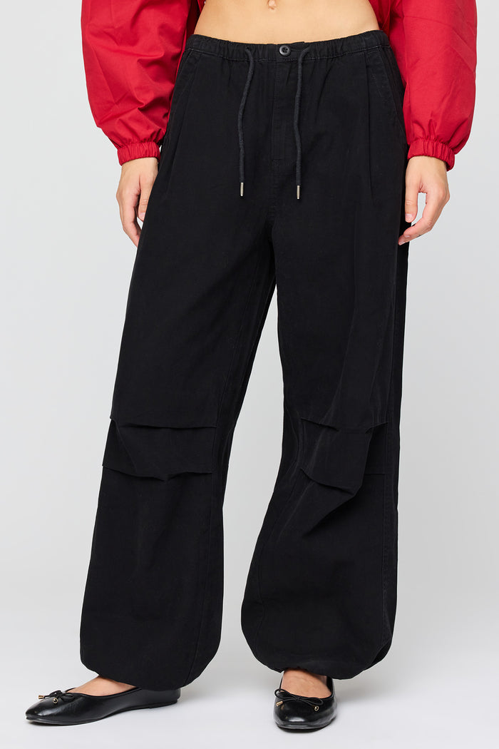 Drawstring Parachute Pant