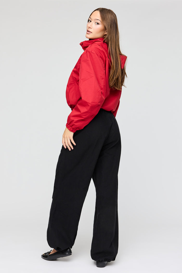 Drawstring Parachute Pant
