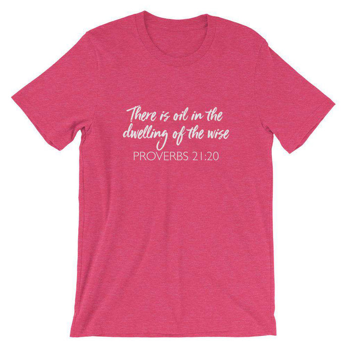 Dwelling of the Wise (Dark) Short-Sleeve Unisex T-Shirt at Your Oil Tools