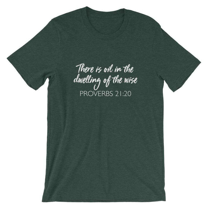 Dwelling of the Wise (Dark) Short-Sleeve Unisex T-Shirt at Your Oil Tools