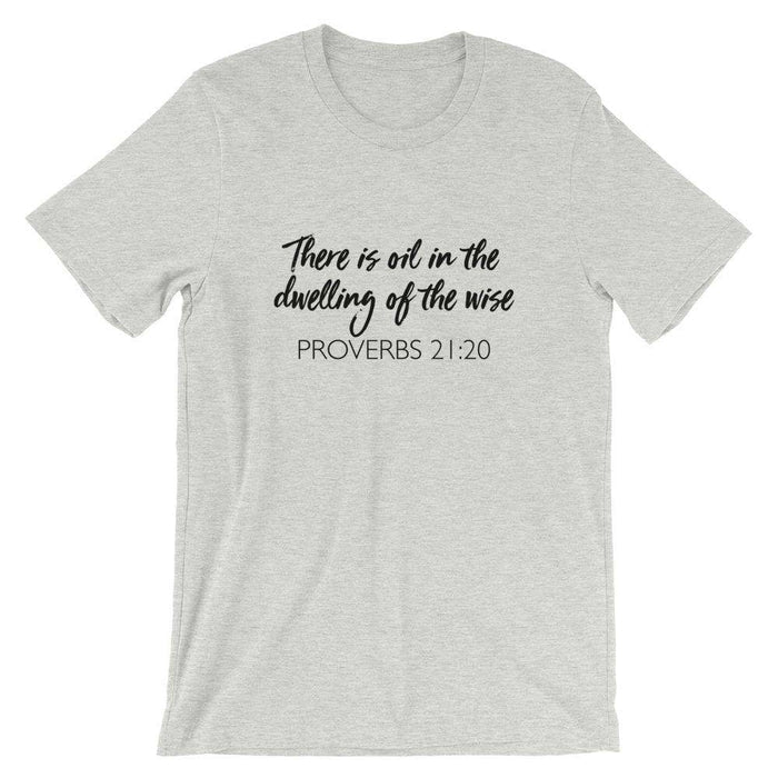 Dwelling of the Wise (Light) Short-Sleeve Unisex T-Shirt at Your Oil Tools