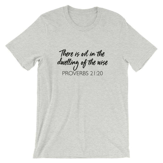 Dwelling of the Wise (Light) Short-Sleeve Unisex T-Shirt at Your Oil Tools