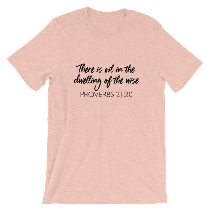 Dwelling of the Wise (Light) Short-Sleeve Unisex T-Shirt at Your Oil Tools