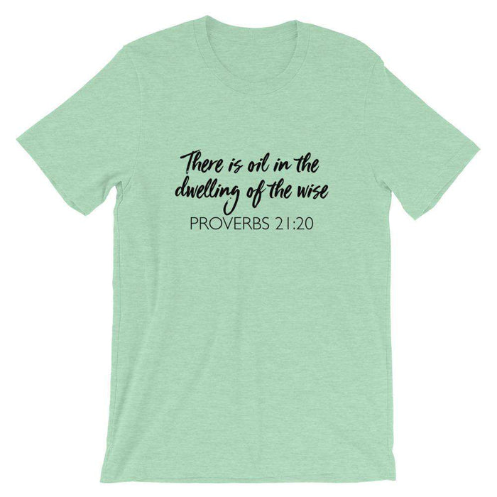 Dwelling of the Wise (Light) Short-Sleeve Unisex T-Shirt at Your Oil Tools