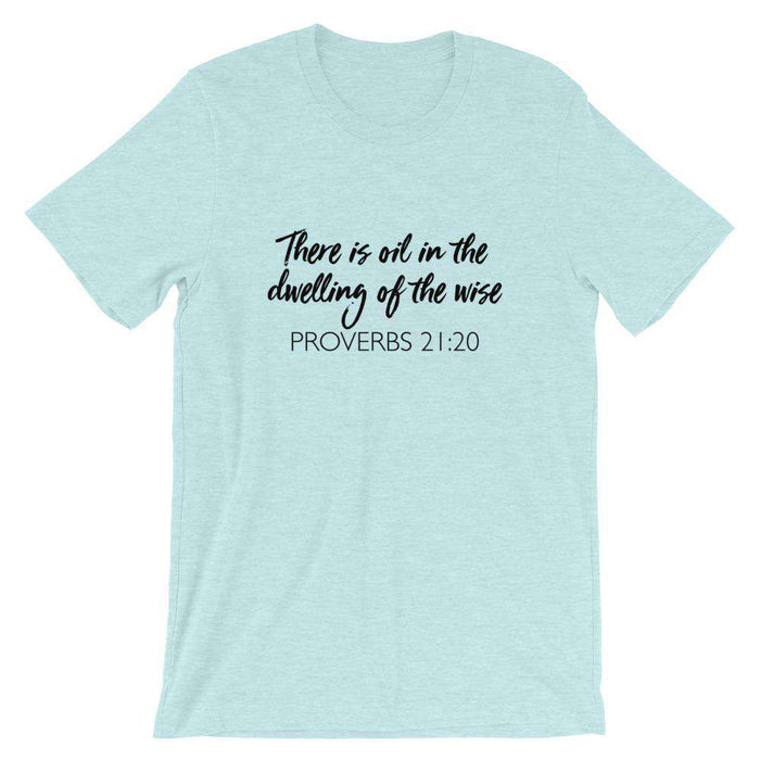 Dwelling of the Wise (Light) Short-Sleeve Unisex T-Shirt at Your Oil Tools