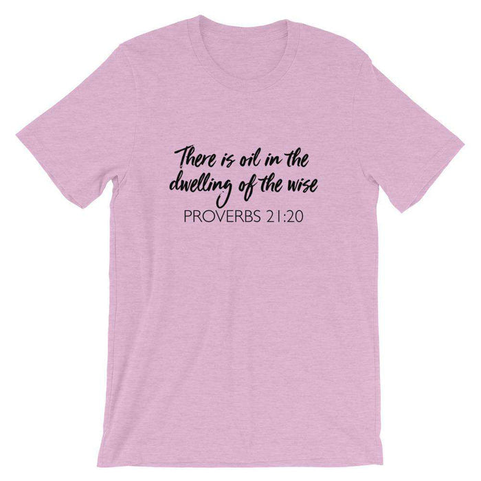 Dwelling of the Wise (Light) Short-Sleeve Unisex T-Shirt at Your Oil Tools