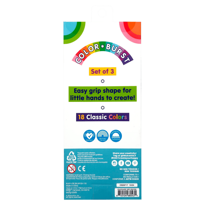 Easy Grip Crayon Set - Olita Gifts & Goods