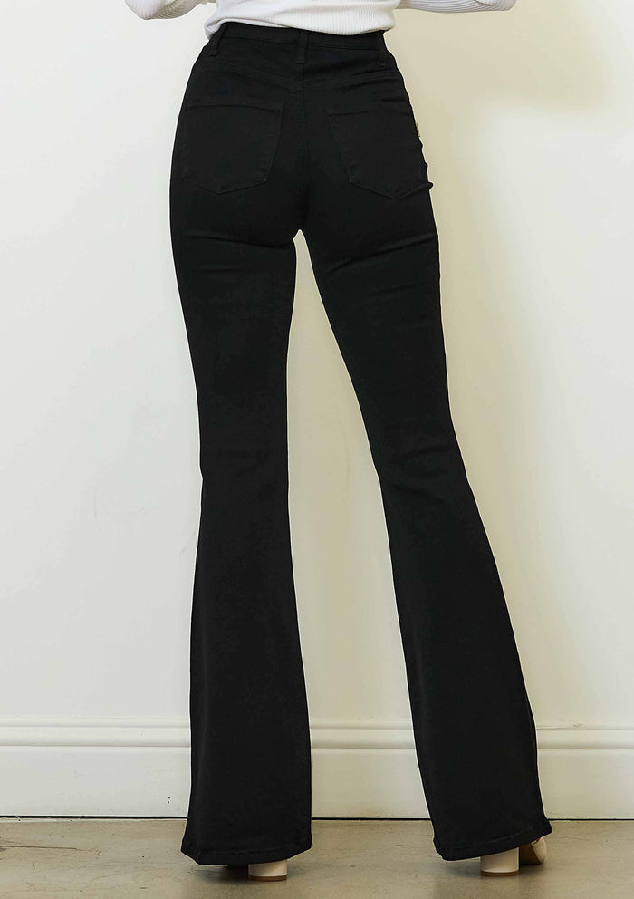 Emily Slim Flare Stretch Jeans