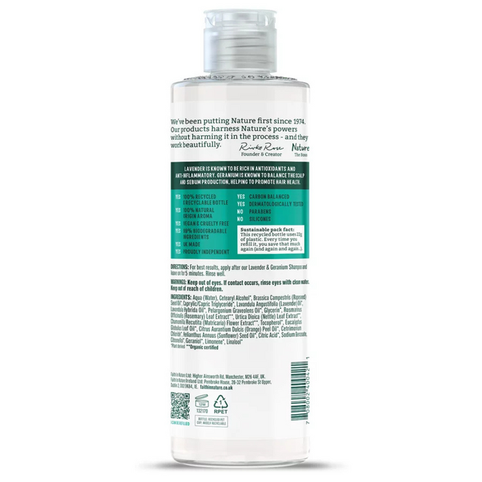 Faith in Nature Lavender & Geranium Conditioner 400ml