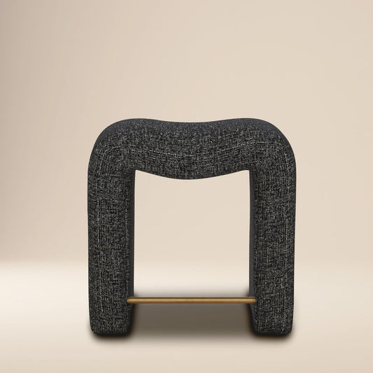 Faro 23.5" Counter Stool | Ebony Black