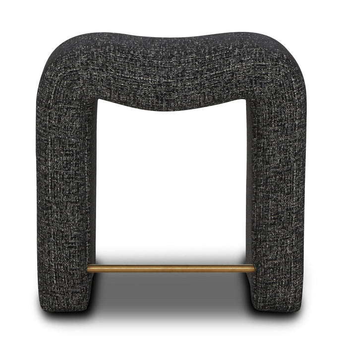 Faro 23.5" Counter Stool | Ebony Black