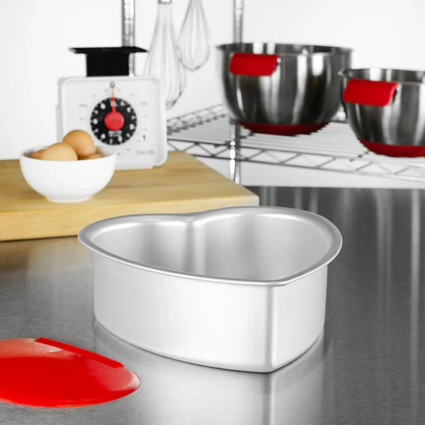 Fat Daddio's Anodized Aluminum Heart Cake Pans