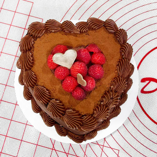 Fat Daddio's Anodized Aluminum Heart Cake Pans