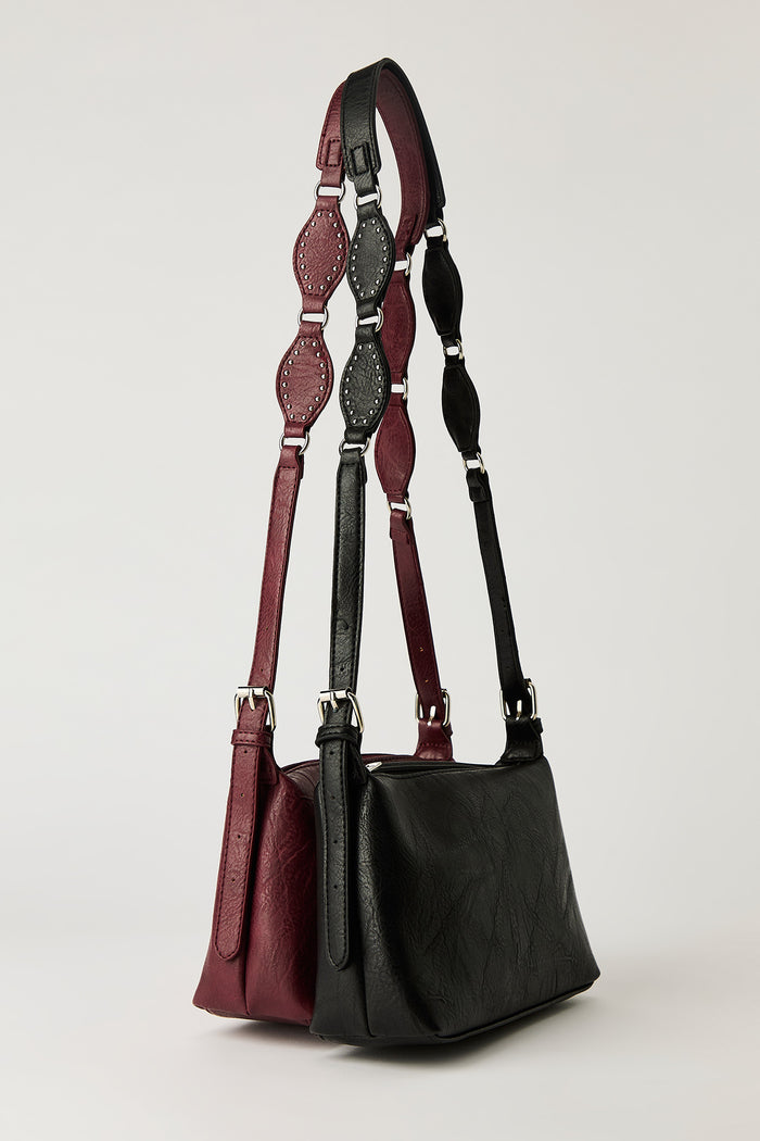 Faux Leather Hand Bag