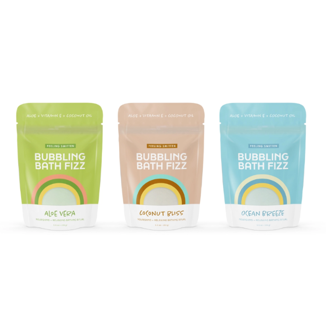Feeling Smitten Bubbling Bath Fizz