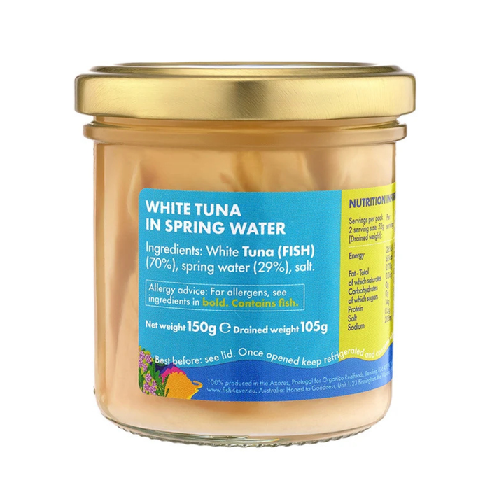 Fish4Ever Bonito del Norte White Tuna Steaks in Spring Water 150g