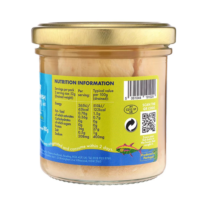 Fish4Ever Bonito del Norte White Tuna Steaks in Spring Water 150g