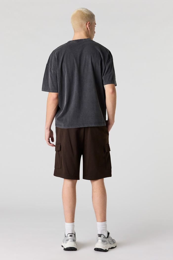 Fleece Baggy Cargo Short 8.5"