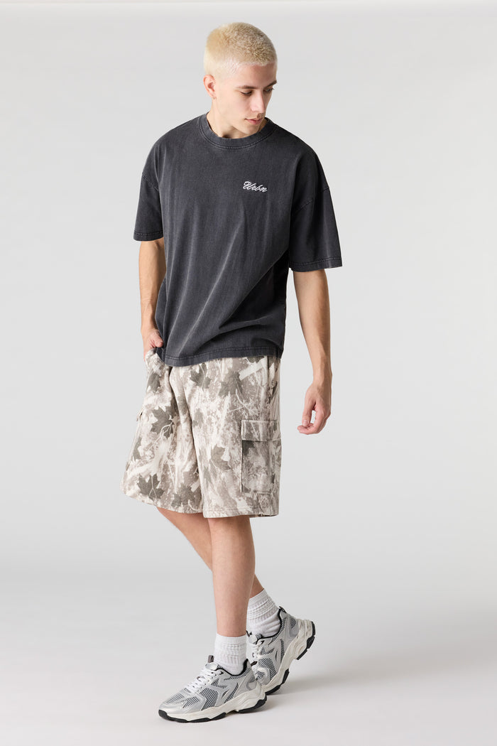 Fleece Baggy Cargo Short 8.5"