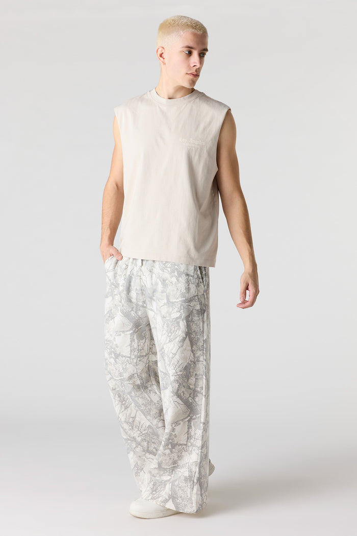 Fleece Ultra Wide Leg Sweatpant