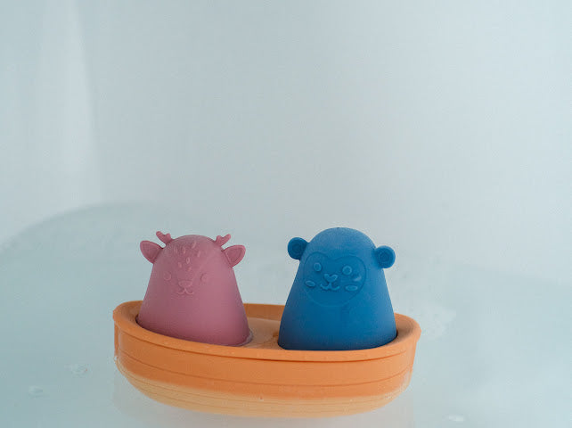 Float Boat and Animal Set- Golden