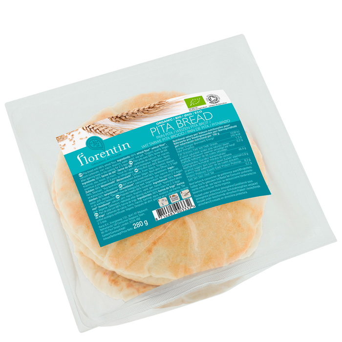 Florentin Organic White Pita Bread 280g