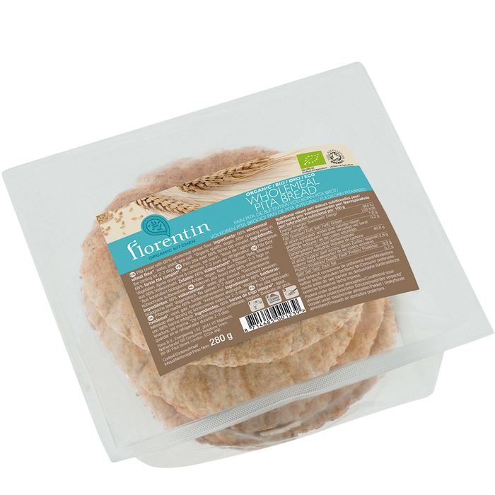 Florentin Organic Wholemeal Pita 280g