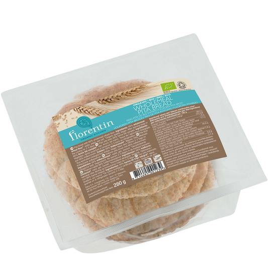 Florentin Organic Wholemeal Pita 280g