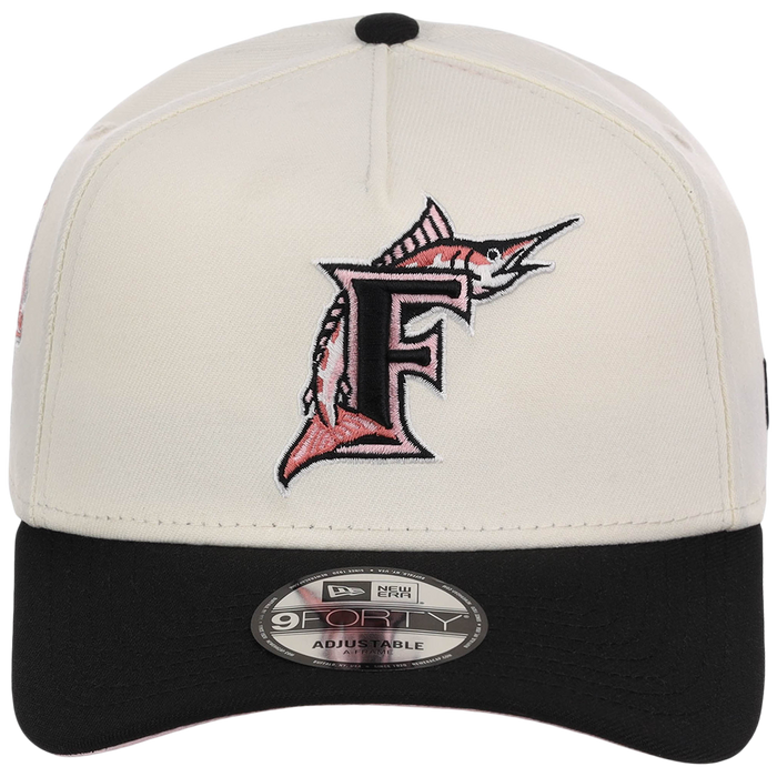Florida Marlins MLB Chrome Blinky New Era 9FORTY A-Frame