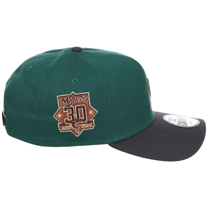 Florida Marlins MLB Emerald Graphite New Era 9FORTY