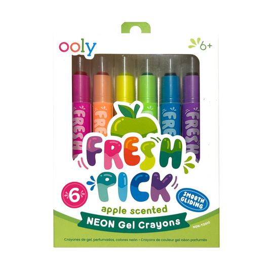 Fresh Pick Apple Scented Gel Crayons - Olita Gifts & Goods