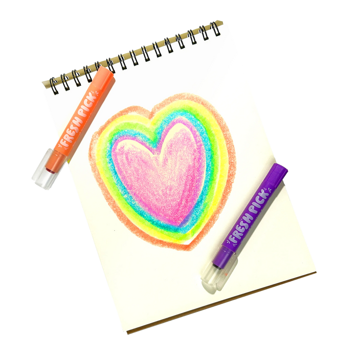 Fresh Pick Apple Scented Gel Crayons - Olita Gifts & Goods