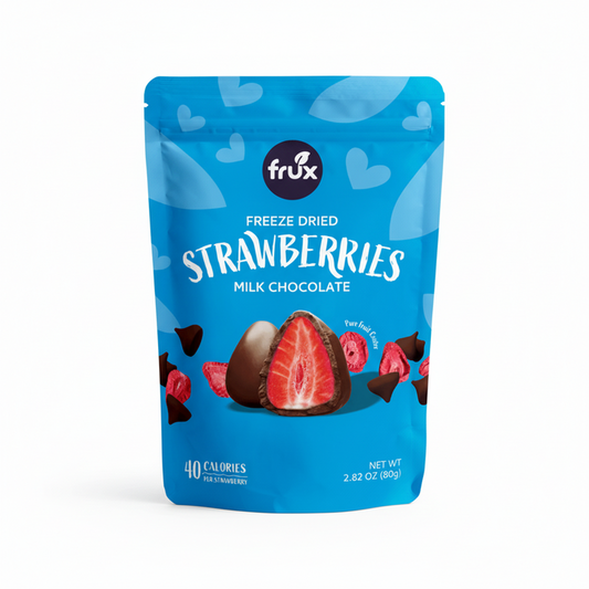 Frux: Chocolate Covered Freeze-Dried Strawberries