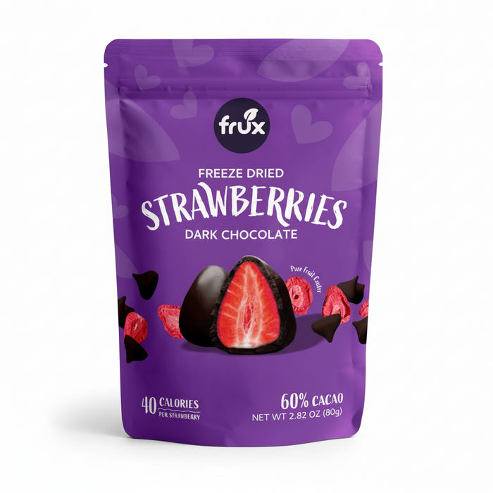 Frux: Chocolate Covered Freeze-Dried Strawberries