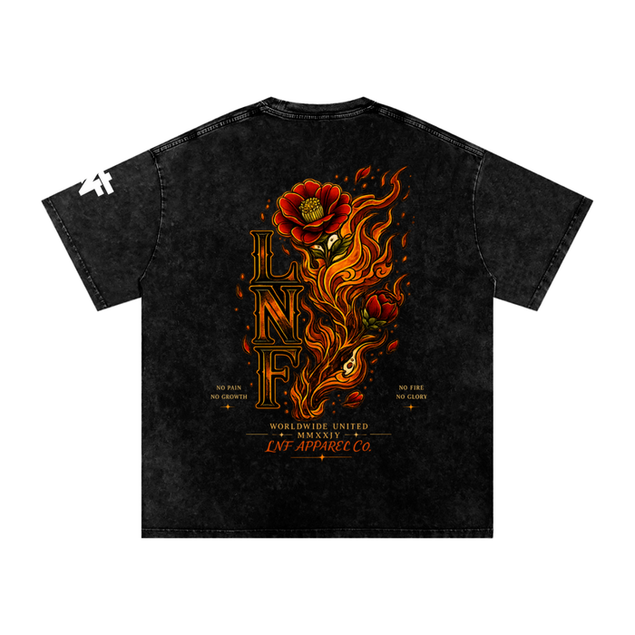 Fuego snow washed Oversized T