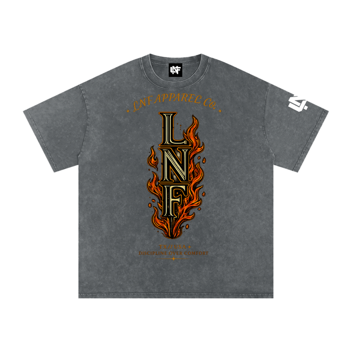 Fuego snow washed Oversized T