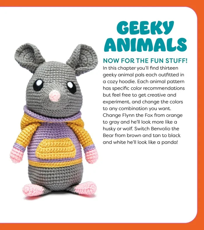 Geeky Amigurumi: Cute Gamer & Cosplay Critters to Crochet by Ashli Hayes